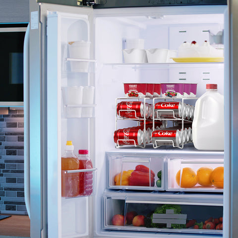 Soda Can Beverage Dispenser Rack (2 Pack) Soda Can Beverage Dispenser Rack (2 Pack)