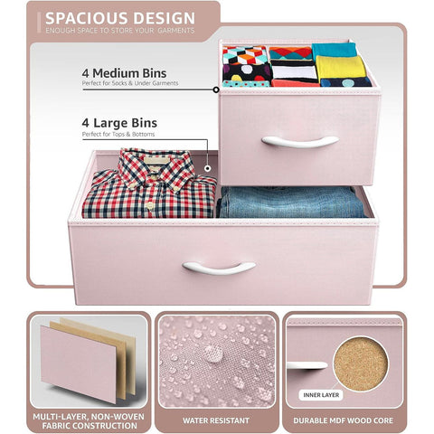 8 Drawer Wide Tall Dresser 8 Drawer Wide Tall Dresser