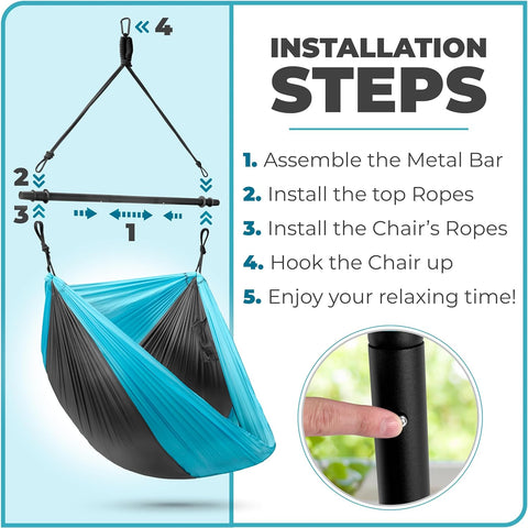 Hanging Hammock Chair (Tree Pod Sensory Swing) Hanging Hammock Chair (Tree Pod Sensory Swing)