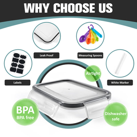 Airtight Cereal Dispenser Easy Pour Canister Set (4 Pack) Airtight Cereal Dispenser Easy Pour Canister Set (4 Pack)