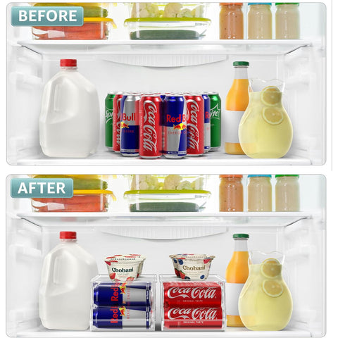 12 Skinny Soda Can Organizer (Set of 2) 12 Skinny Soda Can Organizer (Set of 2)