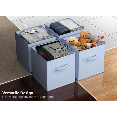 11" Cube Storage Bins (6 Pack Pastels) 11" Cube Storage Bins (6 Pack Pastels)