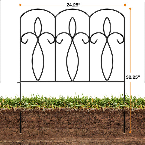 Garden Fence Panels (Set of 5) Garden Fence Panels (Set of 5)
