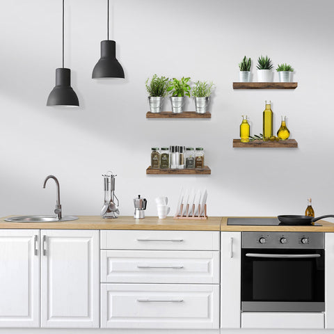 Wall Mounted Bookshelf (4 Pack) Wall Mounted Bookshelf (4 Pack)