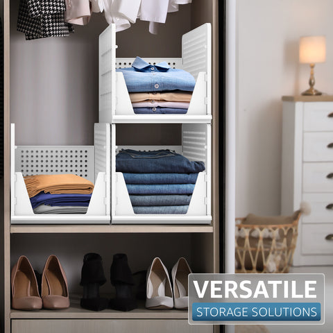 Stackable Shelf Organizer (Set of 3) Stackable Shelf Organizer (Set of 3)