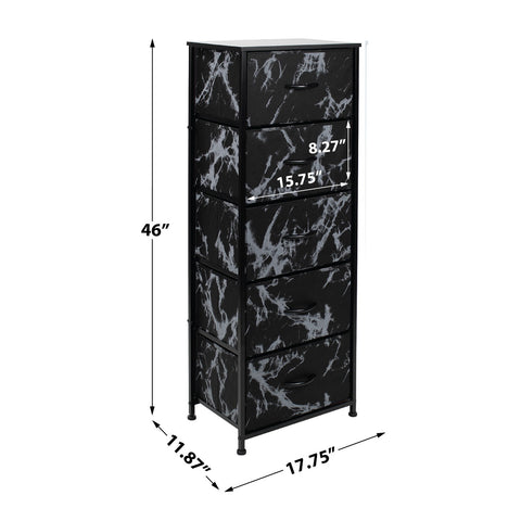 5 Drawer Tower Nightstand 5 Drawer Tower Nightstand