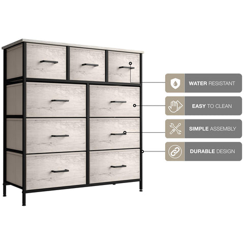 9 Drawer Wide Tall Dresser 9 Drawer Wide Tall Dresser