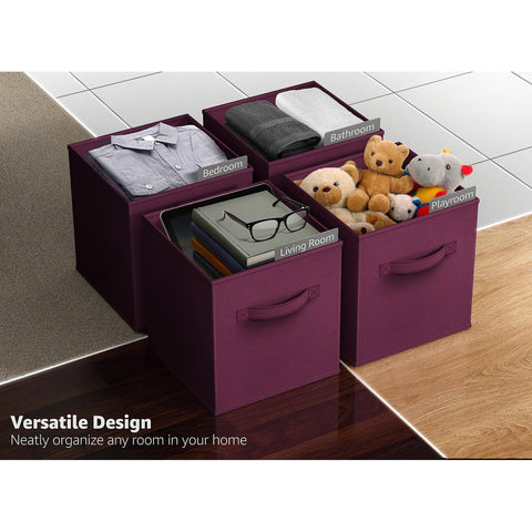 11" Cube Storage Bins (8 Pack Solid) 11" Cube Storage Bins (8 Pack Solid)