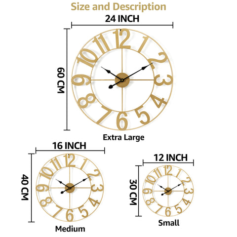 Medium Size Wall Clock