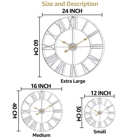 24 Inch Wall Clock