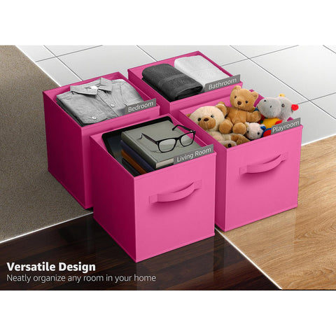 11" Cube Storage Bins (8 Pack Solid) 11" Cube Storage Bins (8 Pack Solid)