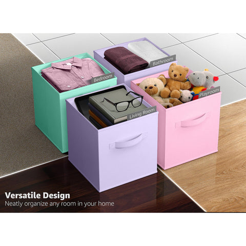 11" Cube Storage Bins (6 Pack) 11" Cube Storage Bins (6 Pack)