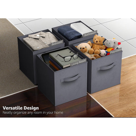 11" Cube Storage Bins (8 Pack Solid) 11" Cube Storage Bins (8 Pack Solid)