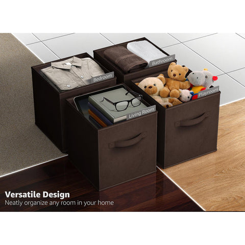 11" Cube Storage Bins (8 Pack Solid) 11" Cube Storage Bins (8 Pack Solid)