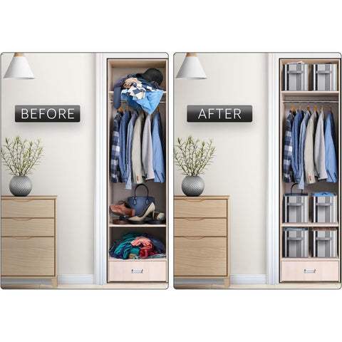 11" Cube Storage Bins (6 Pack Lines Print) 11" Cube Storage Bins (6 Pack Lines Print)