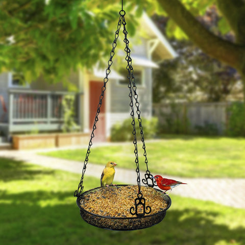 Bird Feeder Hanging Tray Bird Feeder Hanging Tray