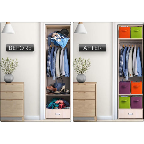 11" Cube Storage Bins (6 Pack) 11" Cube Storage Bins (6 Pack)