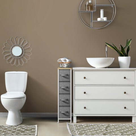 4 Drawer Narrow Storage Tower 4 Drawer Narrow Storage Tower