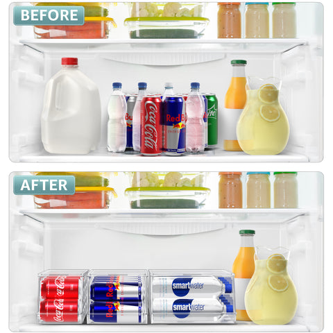 Soda Can Organizer with Lids (3 Variety Sizes) Soda Can Organizer with Lids (3 Variety Sizes)