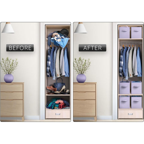 11" Cube Storage Bins (6 Pack Pastels) 11" Cube Storage Bins (6 Pack Pastels)