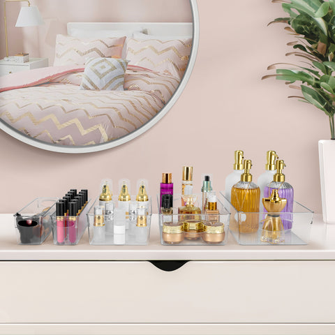 Plastic Clear Bins (10 pack) Plastic Clear Bins (10 pack)