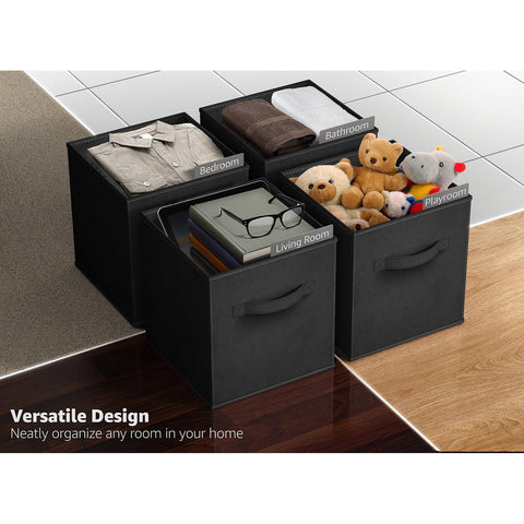 11" Cube Storage Bins (8 Pack Solid) 11" Cube Storage Bins (8 Pack Solid)