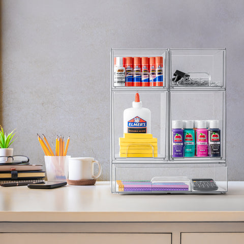 Acrylic Organizer Storage Drawers (4 Drawer) Acrylic Organizer Storage Drawers (4 Drawer)