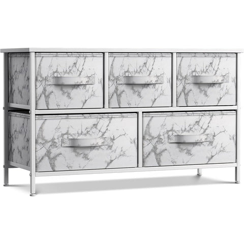 5 Drawer Wide Short Dresser 5 Drawer Wide Short Dresser