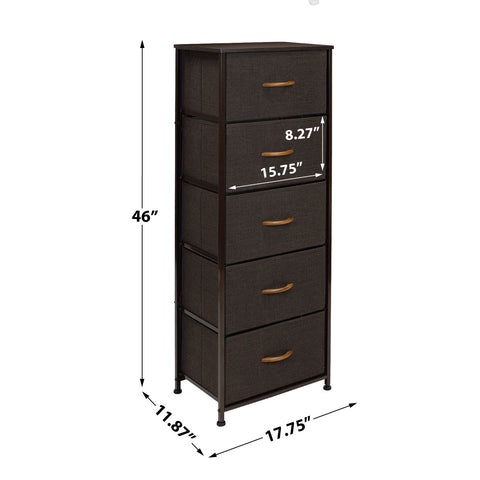 5 Drawer Tower Nightstand 5 Drawer Tower Nightstand