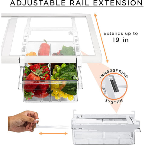 Attachable Pull Out Fridge Drawer Attachable Pull Out Fridge Drawer