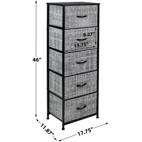 5 Drawer Tower Nightstand 5 Drawer Tower Nightstand