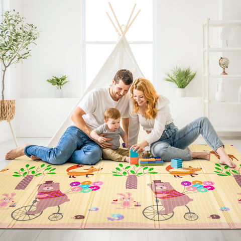 78" Woodland Buddies Kids Foam Mat 78" Woodland Buddies Kids Foam Mat