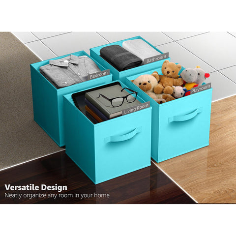 11" Cube Storage Bins (8 Pack Solid) 11" Cube Storage Bins (8 Pack Solid)