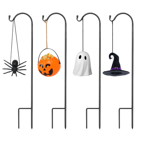 Halloween Shepherd's Hooks - Set of 4 Halloween Shepherd's Hooks - Set of 4