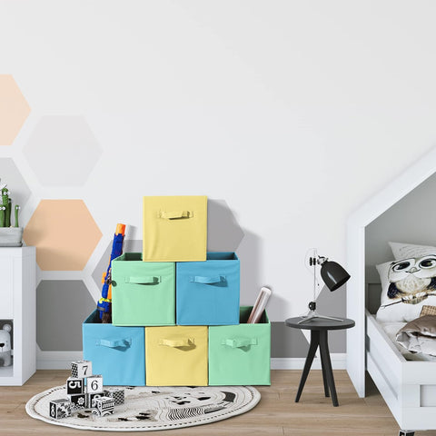 11" Cube Storage Bins (6 Pack) 11" Cube Storage Bins (6 Pack)