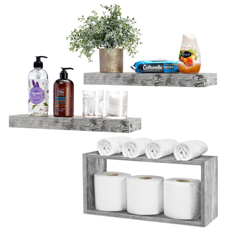 Floating Shelves for Wall (Set of 3) Floating Shelves for Wall (Set of 3)