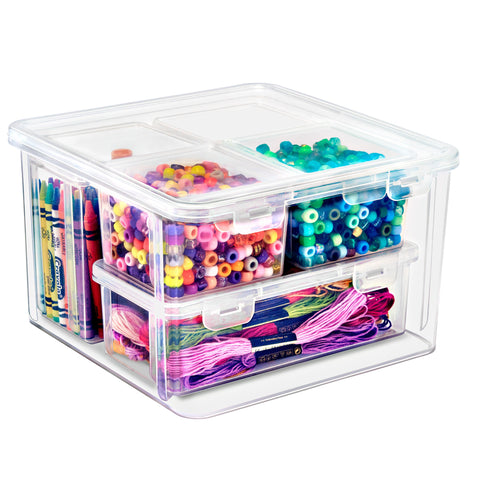 Variety Pack Hardware Storage Container Set (6 Pc) Variety Pack Hardware Storage Container Set (6 Pc)