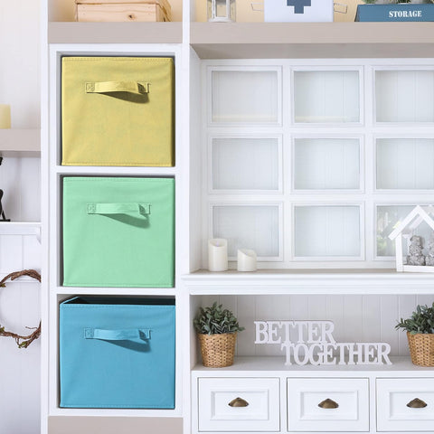 11" Cube Storage Bins (6 Pack) 11" Cube Storage Bins (6 Pack)