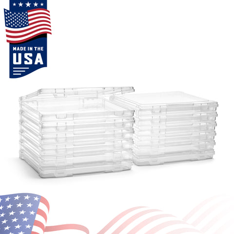 Portable Project Thin Case (12 Pc Clear) Portable Project Thin Case (12 Pc Clear)