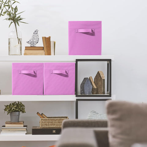 11" Cube Storage Bins (6 Pack Pastels) 11" Cube Storage Bins (6 Pack Pastels)