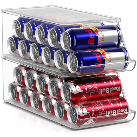 12 Skinny Soda Can Organizer (Set of 2) 12 Skinny Soda Can Organizer (Set of 2)