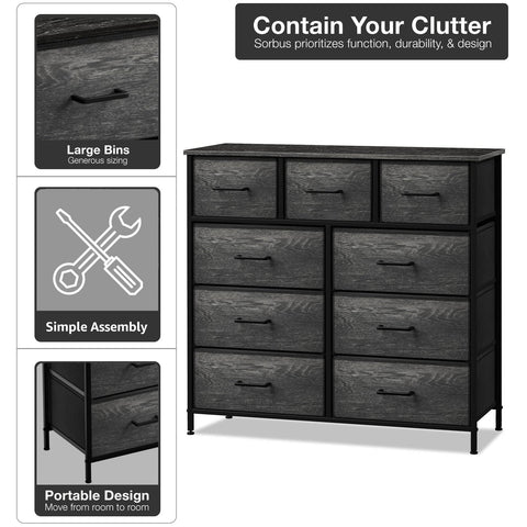 9 Drawer Wide Tall Dresser 9 Drawer Wide Tall Dresser