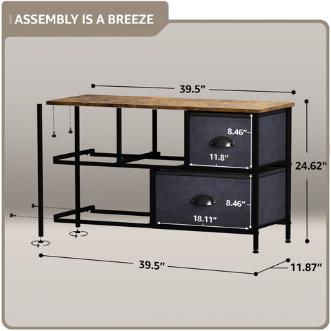5 Drawer Wide Short Dresser 5 Drawer Wide Short Dresser