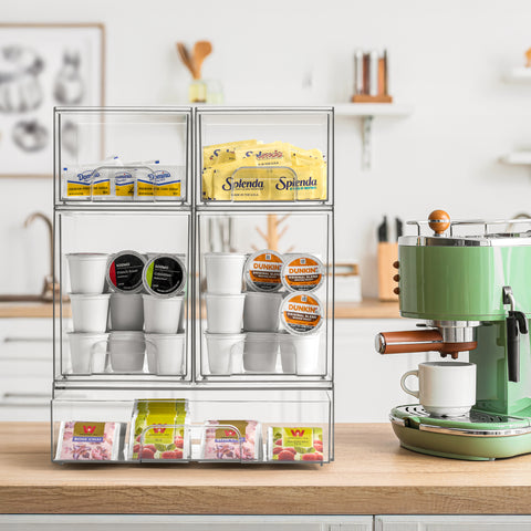 Acrylic Organizer Storage Drawers (4 Drawer) Acrylic Organizer Storage Drawers (4 Drawer)