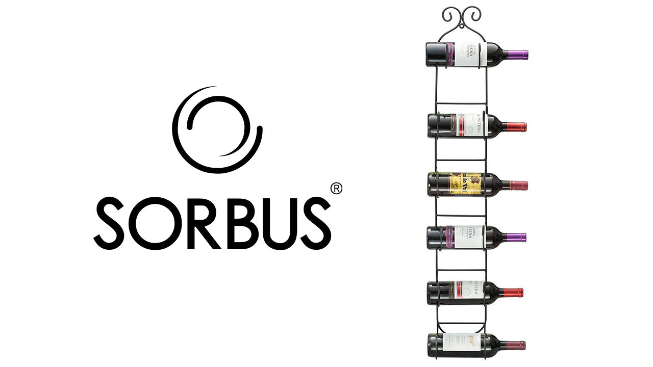 6 Bottle Wall Mounted Wine Rack