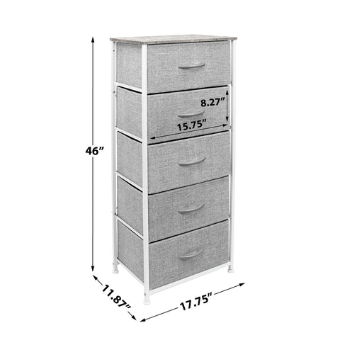5 Drawer Tower Nightstand 5 Drawer Tower Nightstand