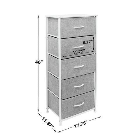 5 Drawer Tower Nightstand 5 Drawer Tower Nightstand