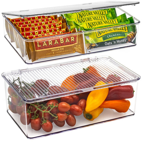 Pantry Storage Bins for with Hinged Lids Pantry Storage Bins for with Hinged Lids