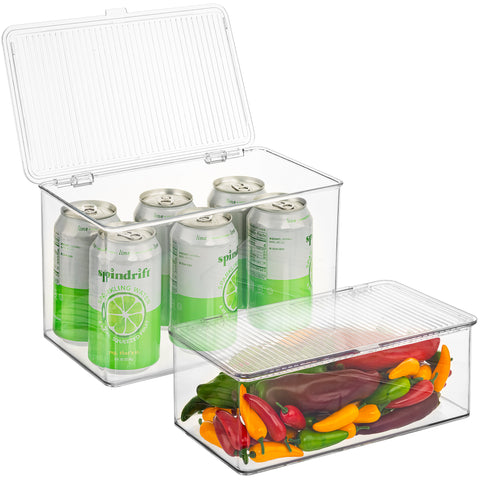 Pantry Storage Bins for with Hinged Lids Pantry Storage Bins for with Hinged Lids
