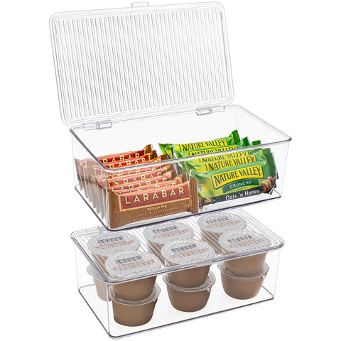 Pantry Storage Bins for with Hinged Lids Pantry Storage Bins for with Hinged Lids